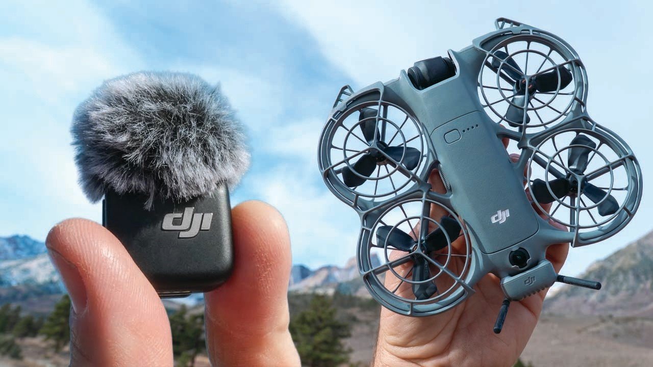A digital field recorder setup for capturing clear audio during an airplane flight.